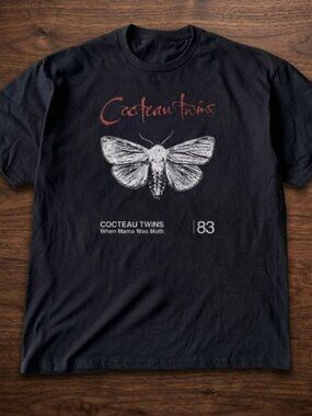Cocteau Twins 83 black tee